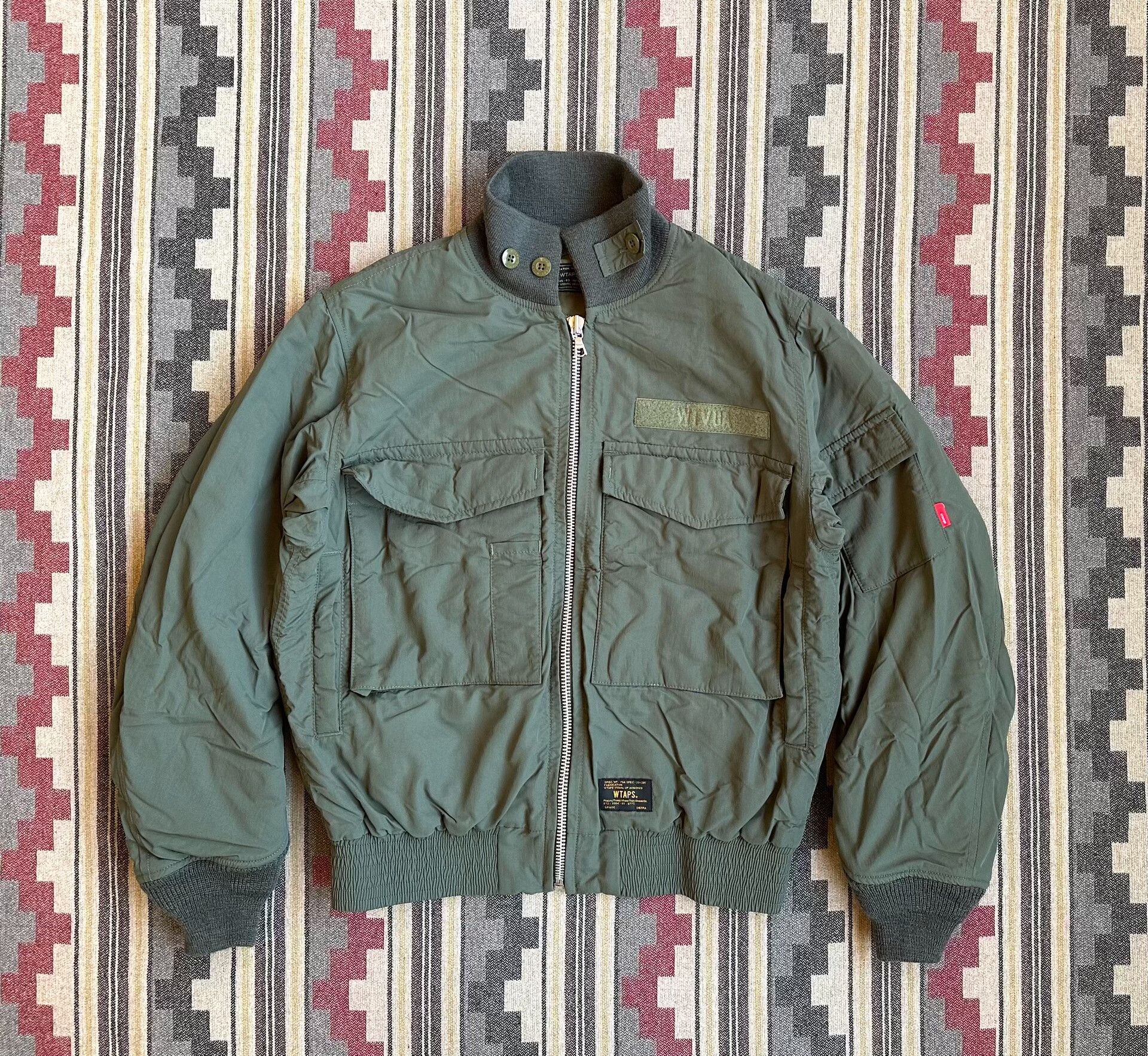 Wtaps wtaps flight jacket military style black gold label Size US S / EU 44-46 / 1 - 1 Thumbnail
