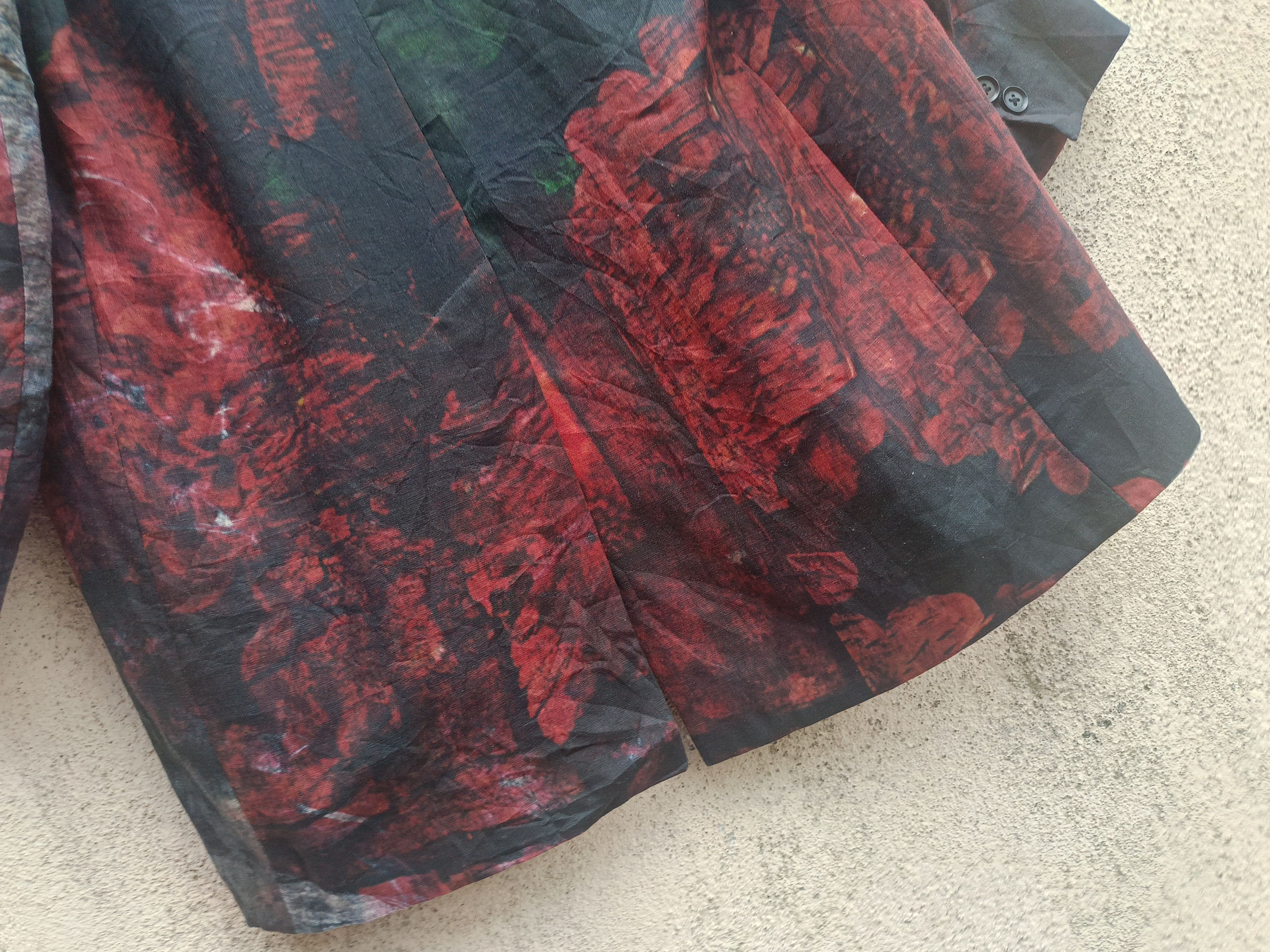 Ground Y SS2023 GROUNDY BY YOHJI YAMAMOTO FIREWORKS COLLARLESS JACKET Size US M / EU 48-50 / 2 - 8 Thumbnail