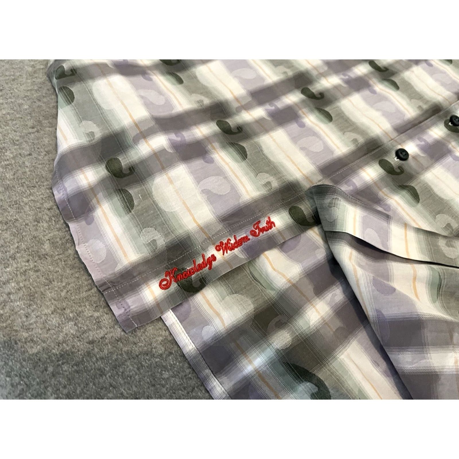 Robert Graham Robert Graham Button-Up Shirt Long Sleeve Check Multicolor 2XL Mens Size US XXL / EU 58 / 5 - 4 Thumbnail