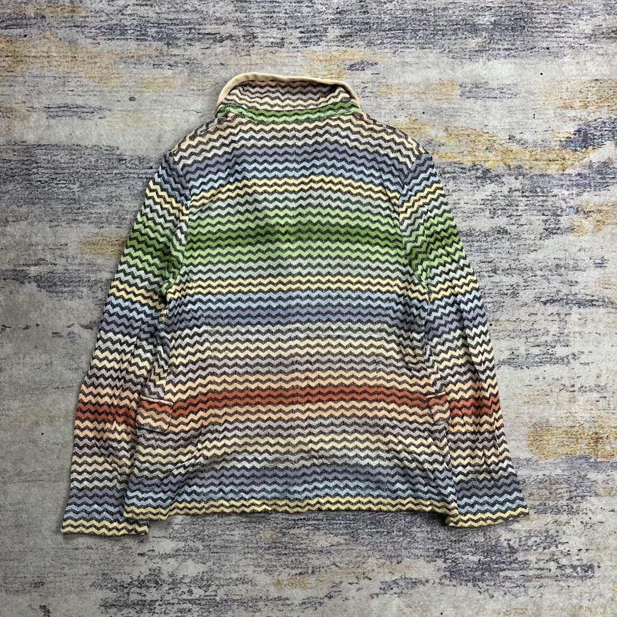 Missoni Missoni zig zag patten knit cardigan Size M / US 6-8 / IT 42-44 - 2 Thumbnail
