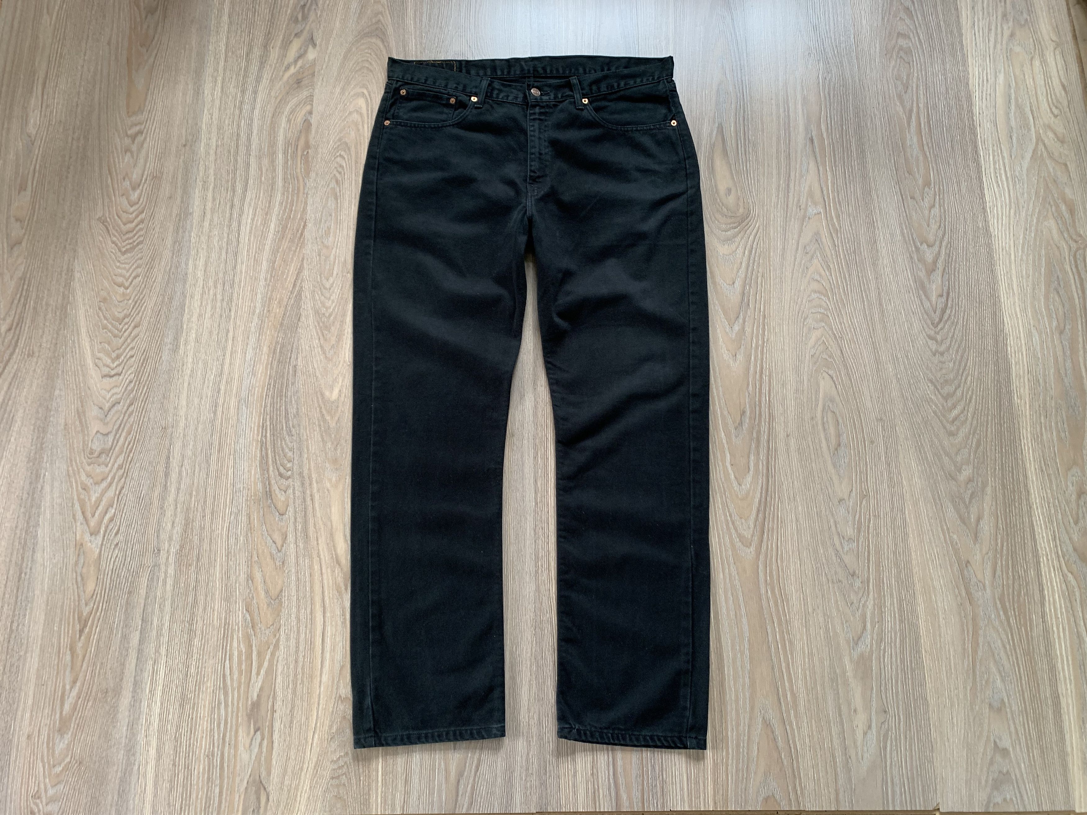 Levi's × Levi's Vintage Clothing × Vintage Levi's 751 02 Black Mens Denim Jeans Size US 38 / EU 54 - 1 Thumbnail