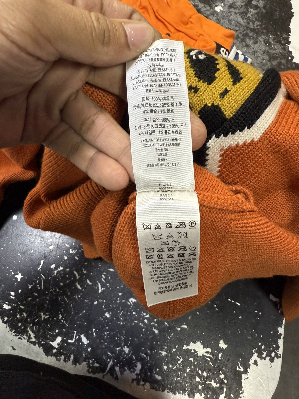 Burberry Burberry Orange Deer B sweater Size US M / EU 48-50 / 2 - 5 Thumbnail