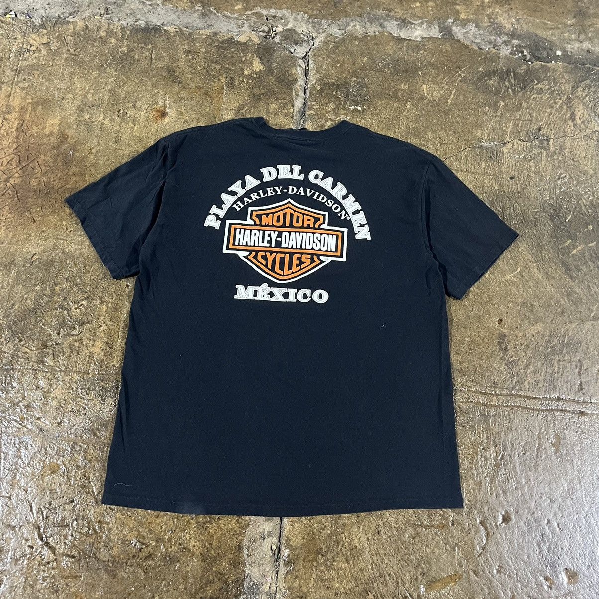 Harley Davidson × Vintage Crazy Vintage Harley Davidson Mexico Biker Tee Shirt Size XL Size US XL / EU 56 / 4 - 6 Thumbnail