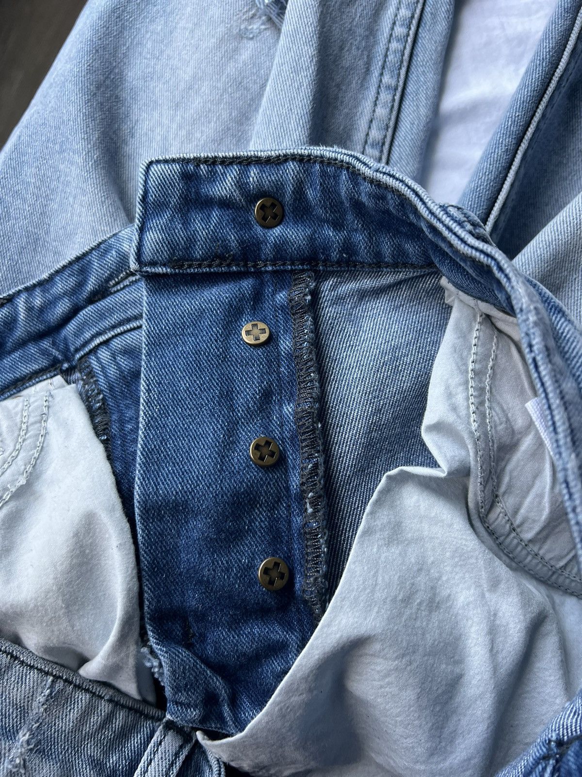 Designer × Ksubi Light Blue Ksubi Jeans Size US 30 / EU 46 - 11 Thumbnail