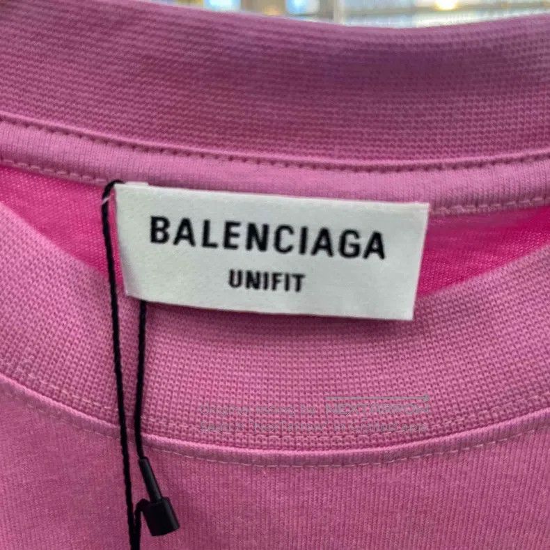 Balenciaga Balenciaga Pink embroidered letter logo short-sleeve T-shi Size US S / EU 44-46 / 1 - 3 Thumbnail