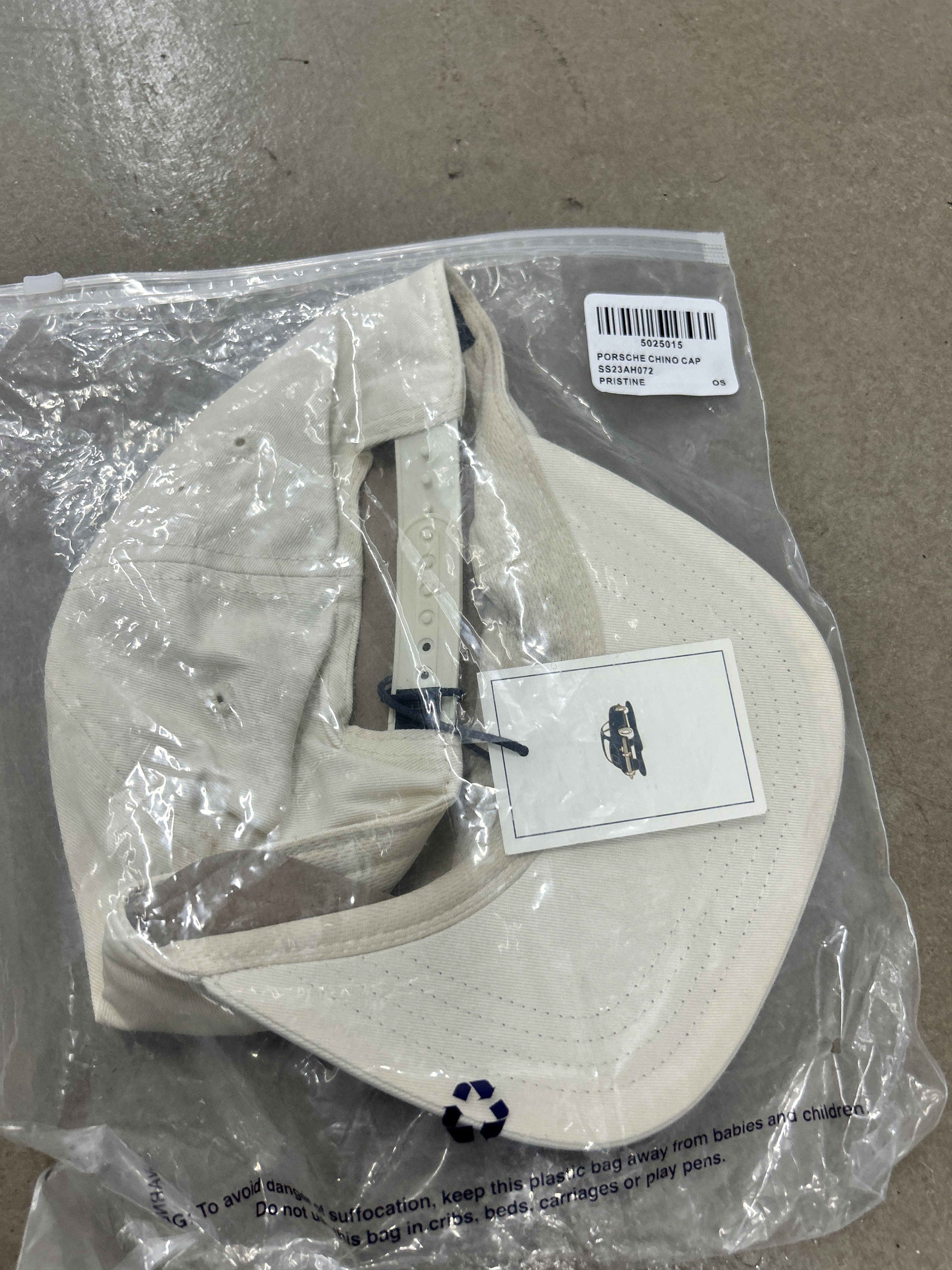 Aime Leon Dore × Porsche Design Aime Leon Dore x Porsche 356 Chino Racing Hat White Size ONE SIZE - 3 Thumbnail