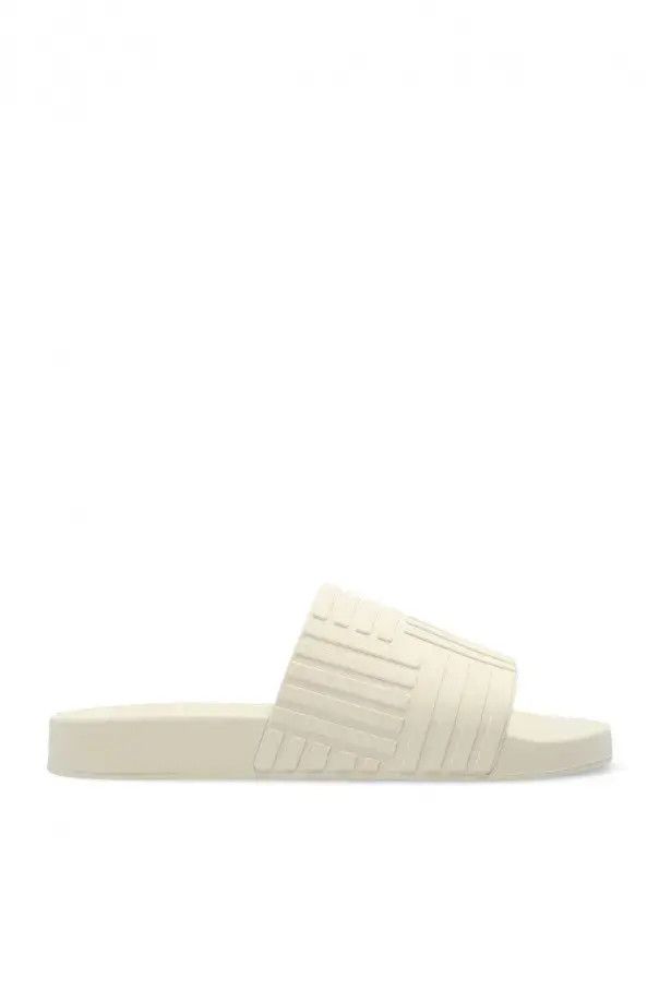 Bottega Veneta o1bcso1str0924 Slider in Sea Salt Size US 10 / IT 40 - 1 Thumbnail
