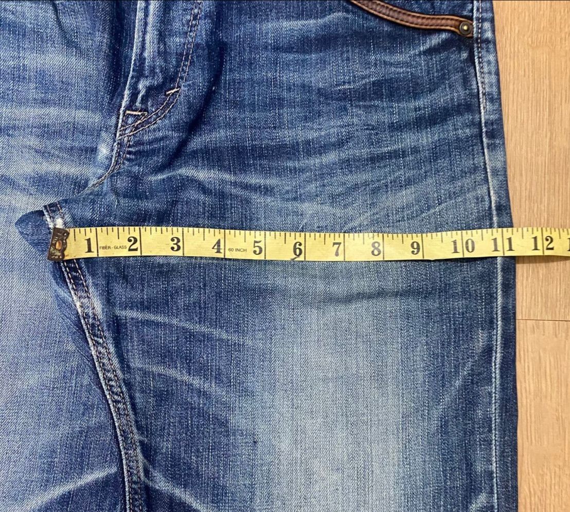 Edwin Vintage Edwin Blue Trip Distressed Denim Size US 31 - 4 Thumbnail