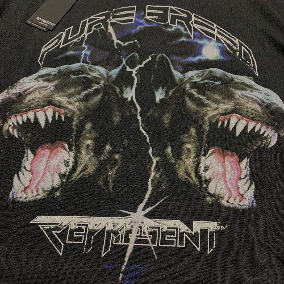 Represent Clo. Represent Small Pure Breed Vintage Black Tee Size US M / EU 48-50 / 2 - 3 Thumbnail