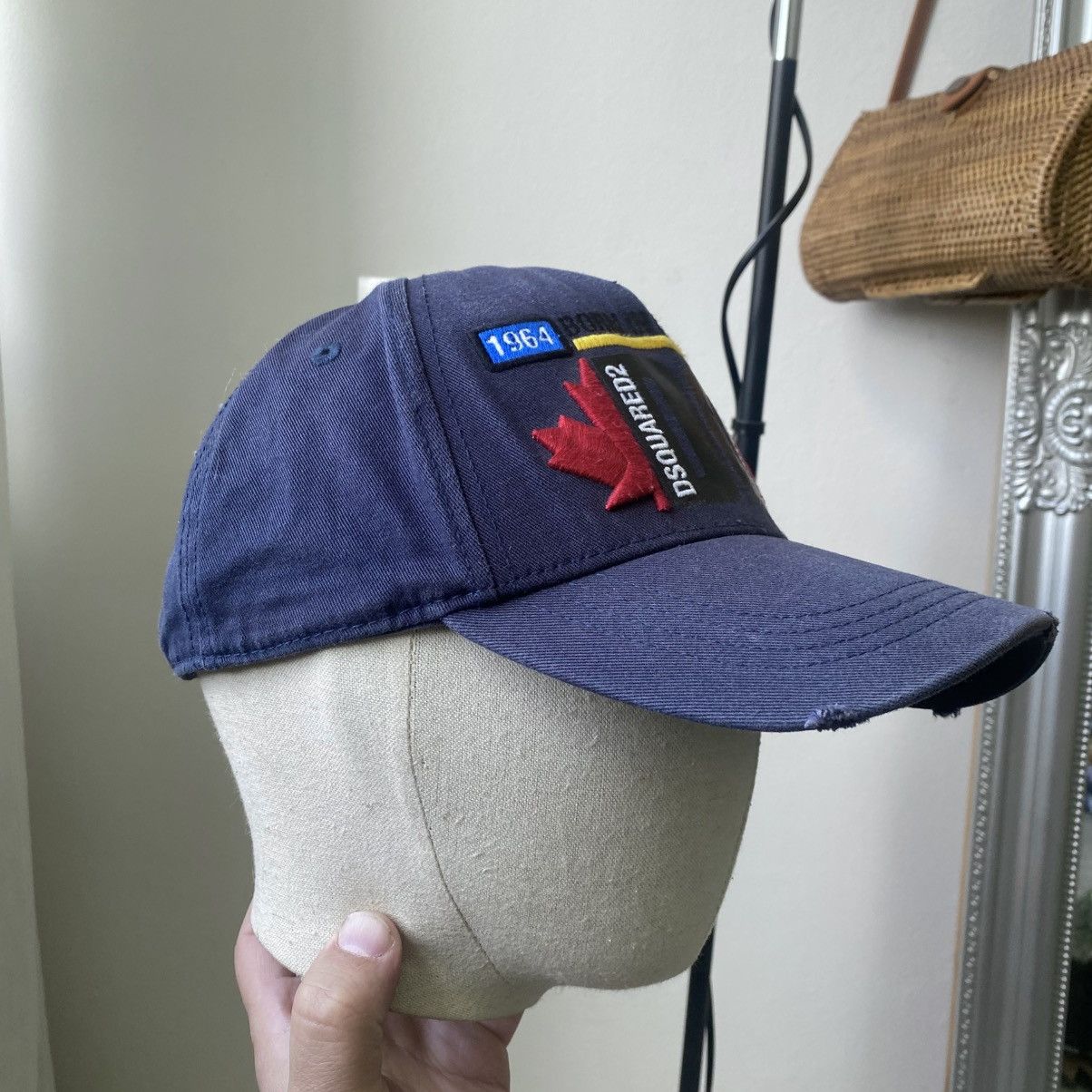 Dsquared2 Vintage Dsquared2 Cap hat Canada Big logo Size ONE SIZE - 2 Thumbnail