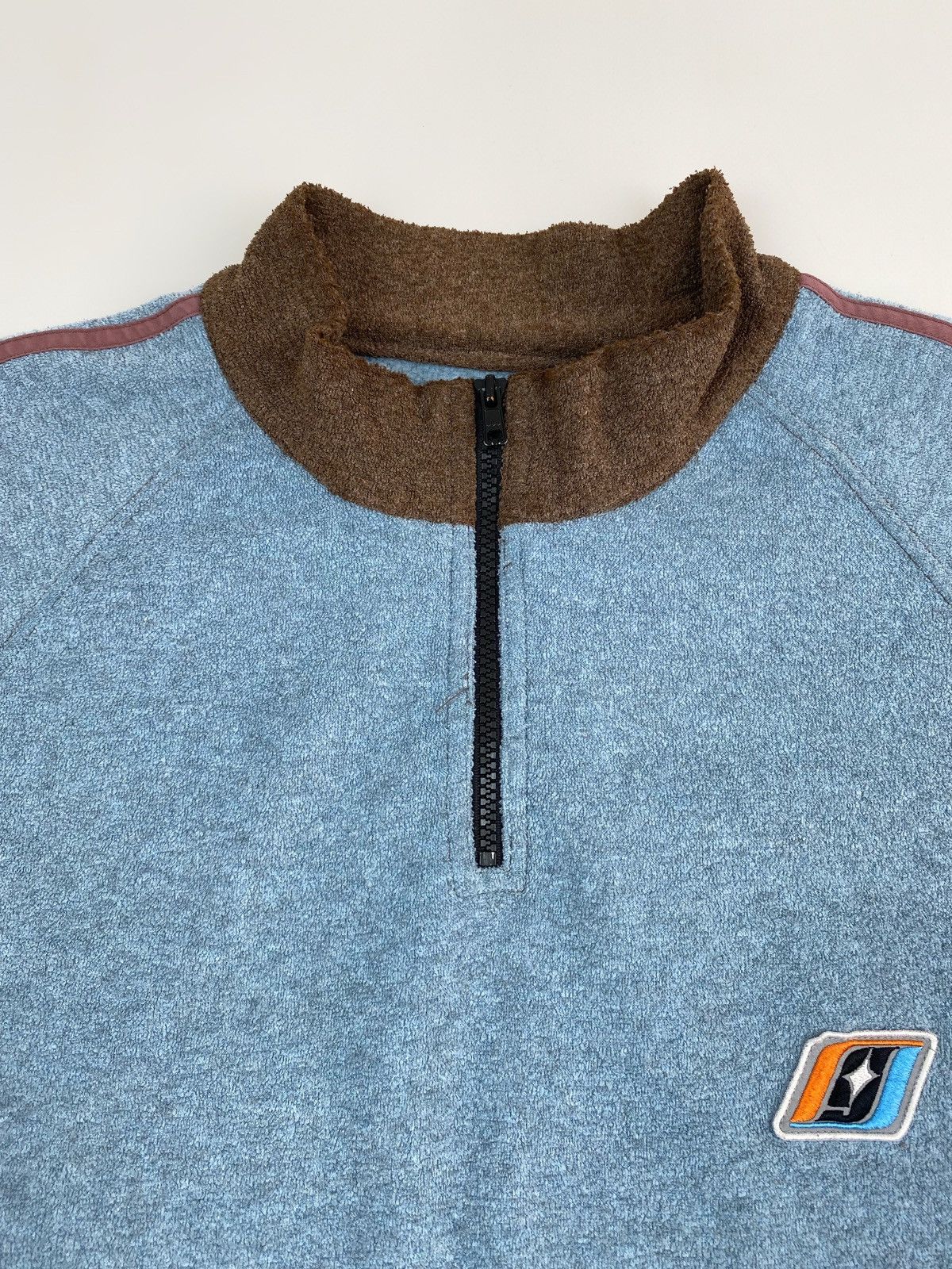 Gotcha 1990’s Vintage Gotcha Snow Gear Quarter Zip Pullover Fleece Size US L / EU 52-54 / 3 - 3 Thumbnail