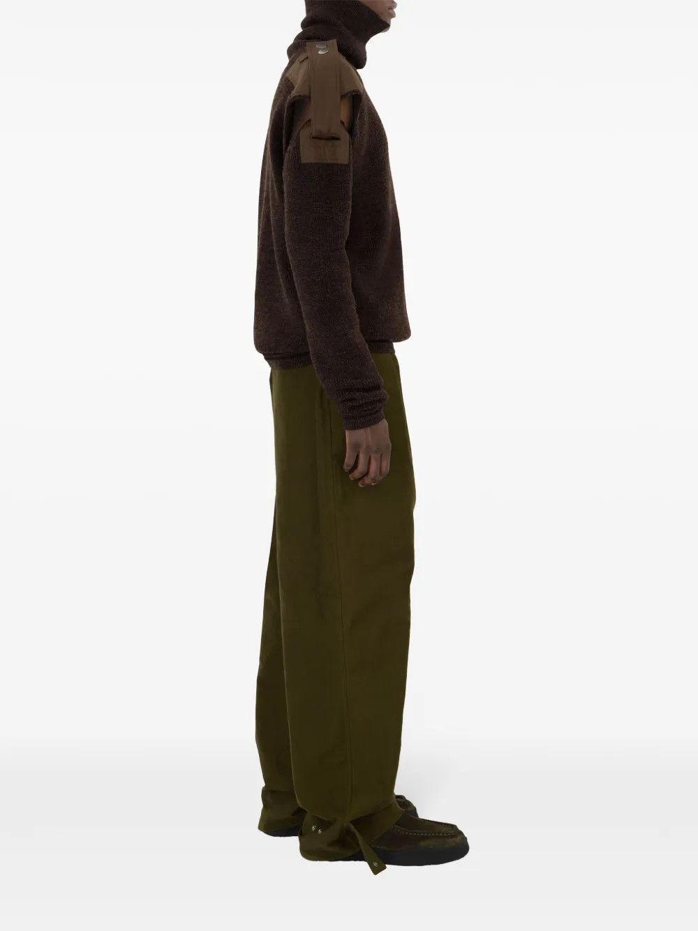 Burberry o1y0426 Turtleneck Sweater in Dark Brown Size US XL / EU 56 / 4 - 3 Thumbnail