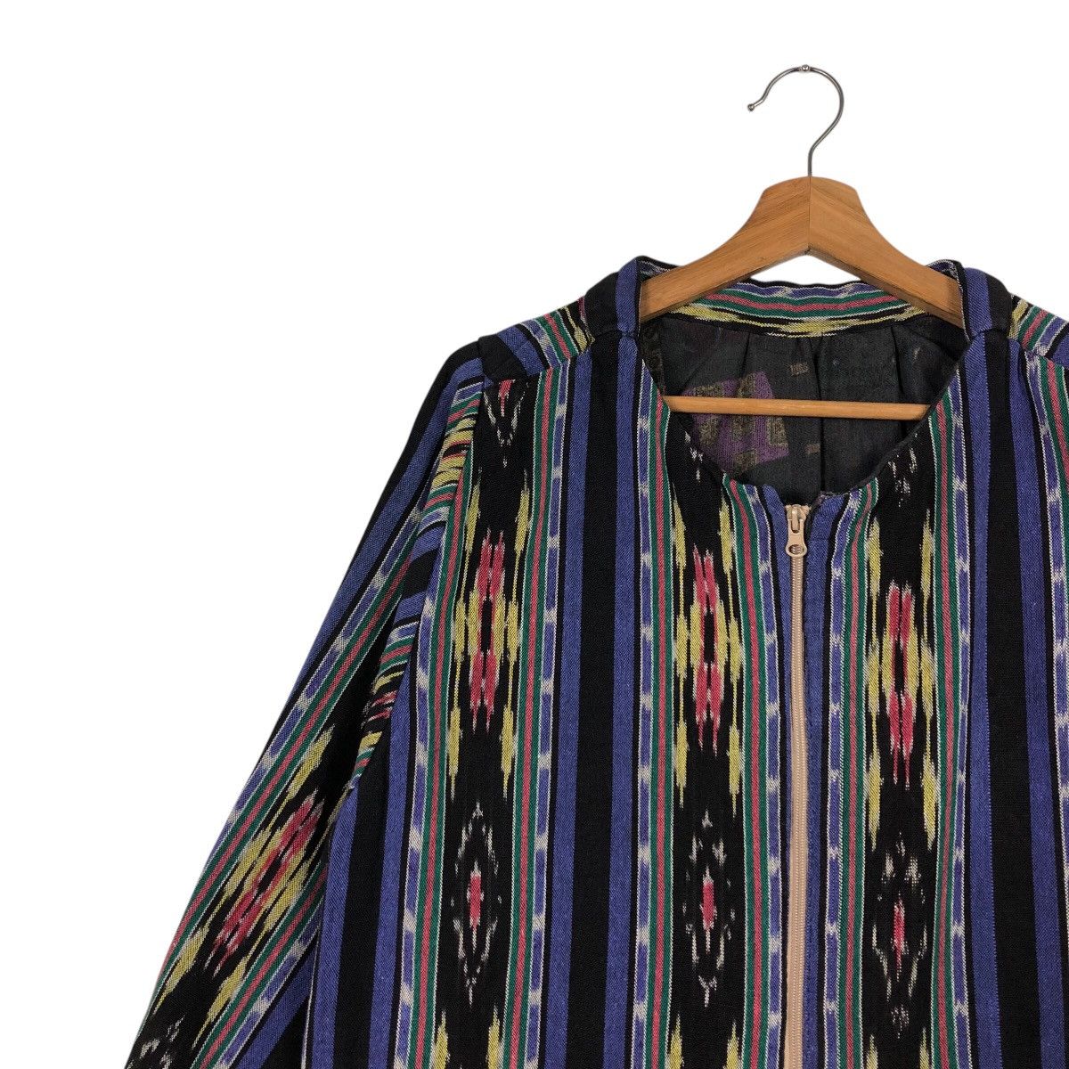 Japanese Brand Vintage Zipper Knit Zipper Jacket Unknown Brand Coogi Style Size US M / EU 48-50 / 2 - 8 Thumbnail