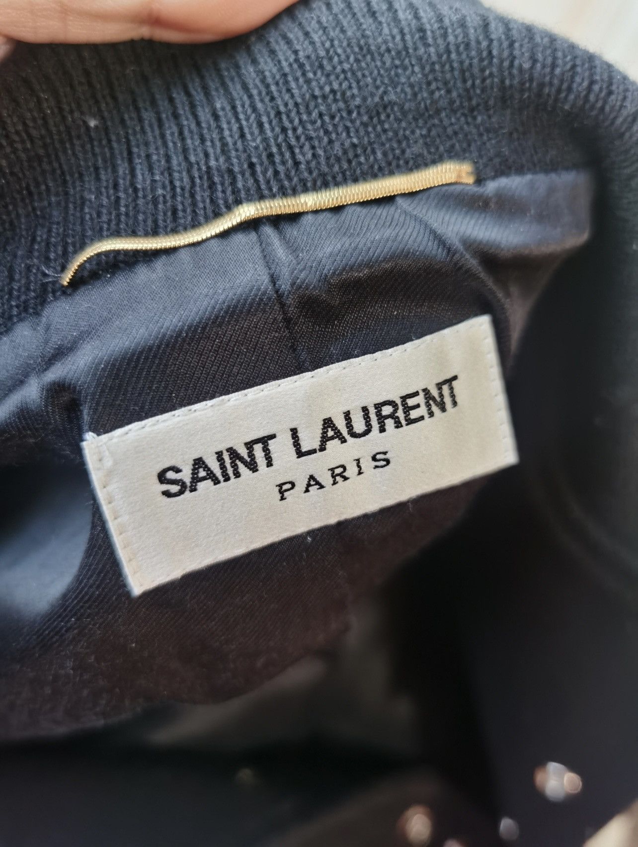 Saint Laurent Paris *2015* Saint Laurent Paris Teddy Jacket Sz. F36 Size XS / US 0-2 / IT 36-38 - 6 Thumbnail