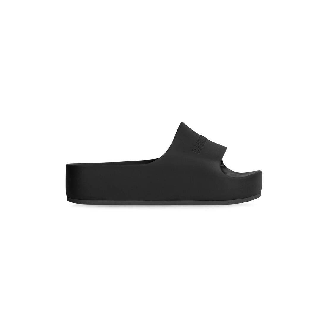 o1w1db10625 Chunky Slide Sandals in Black
