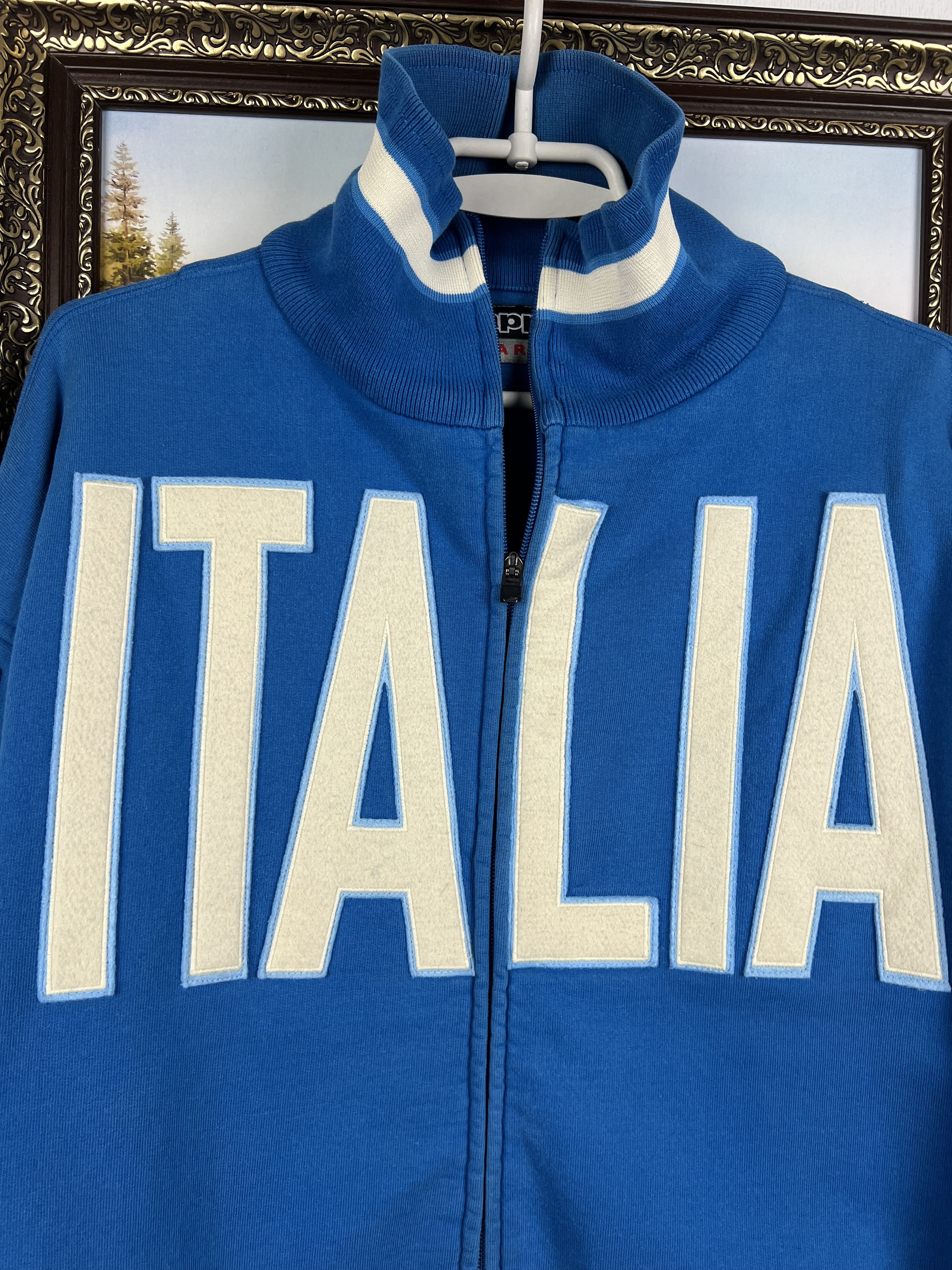 Kappa Vintage 2000's Kappa Italy Football Jacket Soccer Track Top Size US XL / EU 56 / 4 - 3 Thumbnail