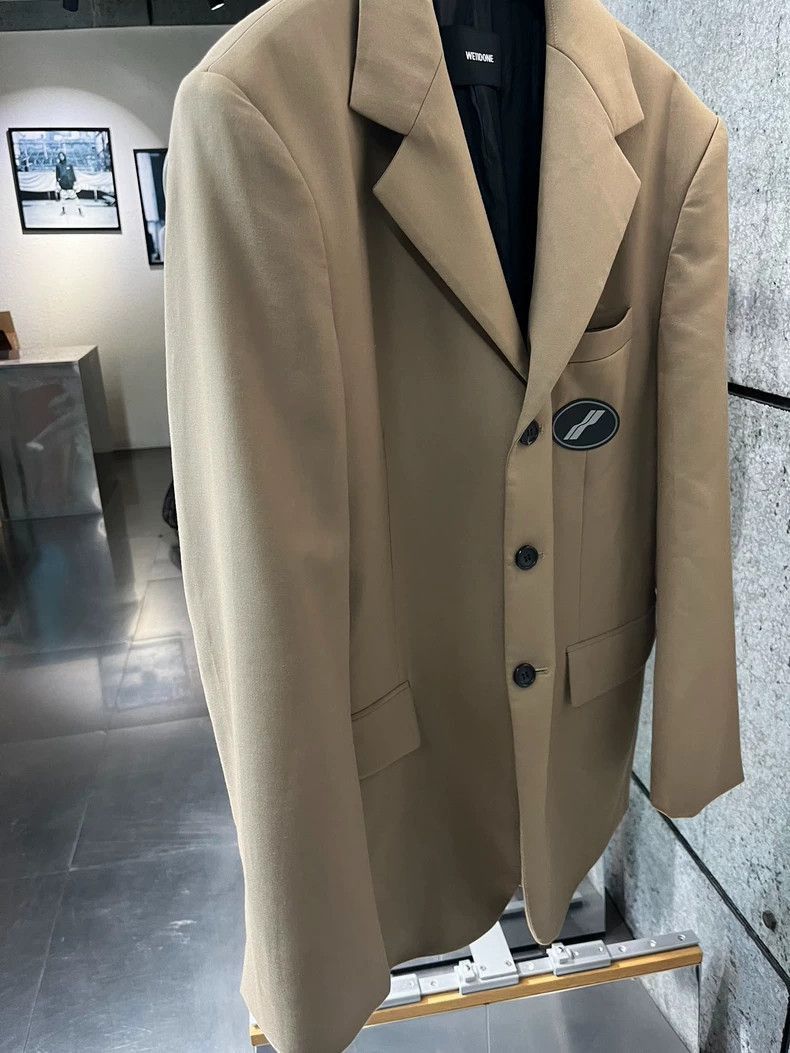 Celine Welldone Blazer in Beige Color Size US M / EU 48-50 / 2 - 8 Thumbnail