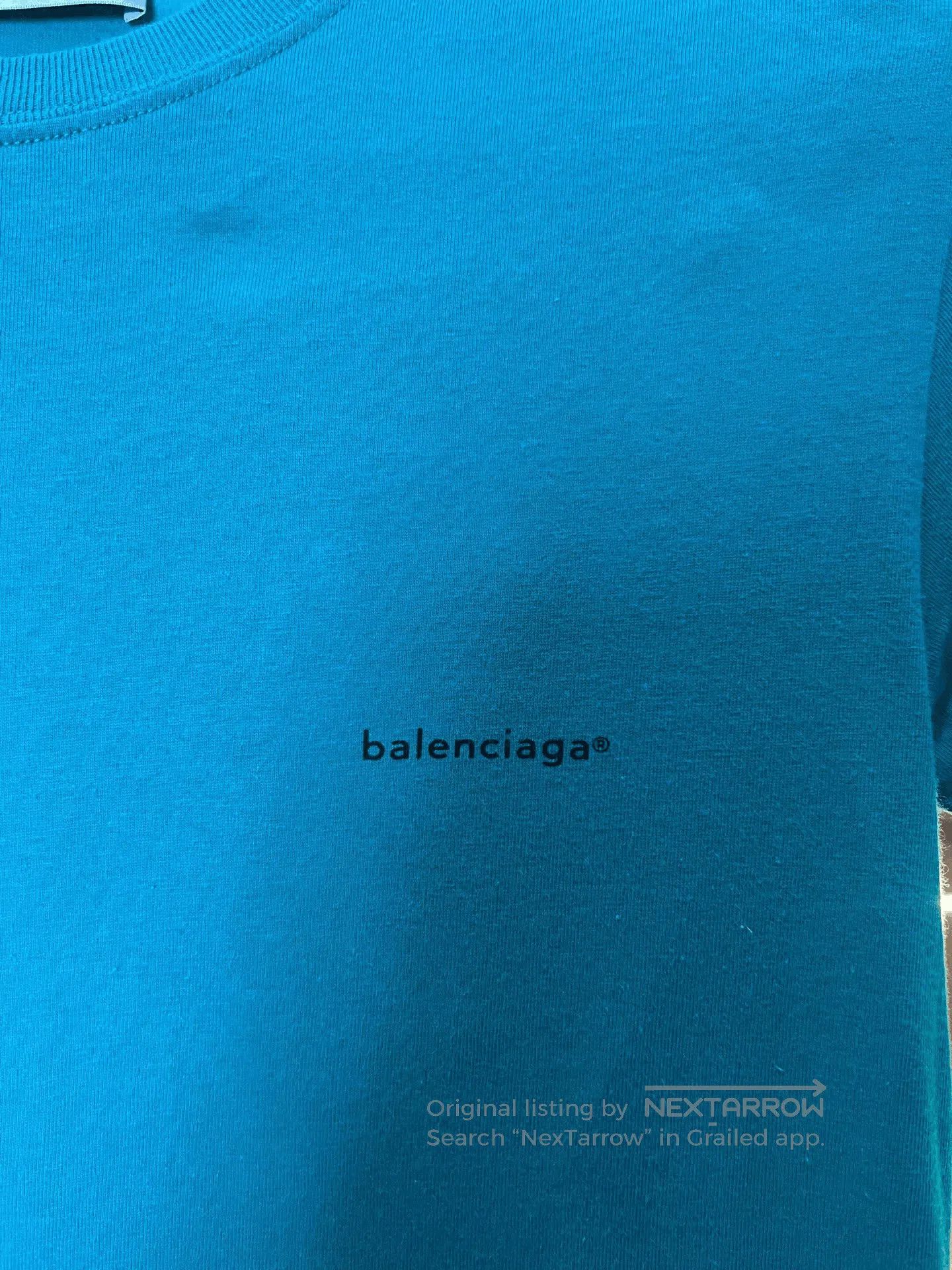Balenciaga Balenciaga Slim Small Logo Short Sleeve. Size US S / EU 44-46 / 1 - 3 Thumbnail