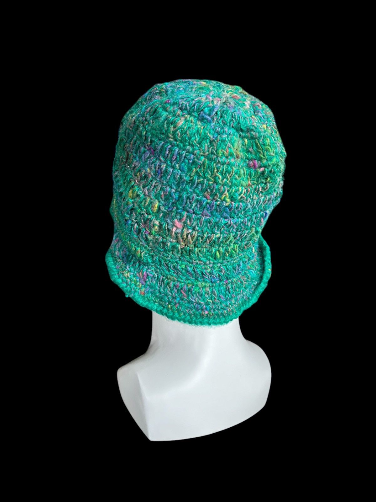 Japanese Brand × Kapital × Vintage Crochet Knitted Handmade Bucket Hats ☠️☠️ Size ONE SIZE - 3 Thumbnail