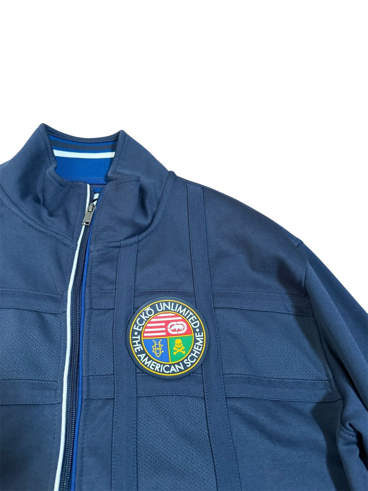 Ecko Unltd. 🔥Vintage Ecko unltd Zip tracker Jersey /Ecko Logo Jersey Size US M / EU 48-50 / 2 - 3 Thumbnail