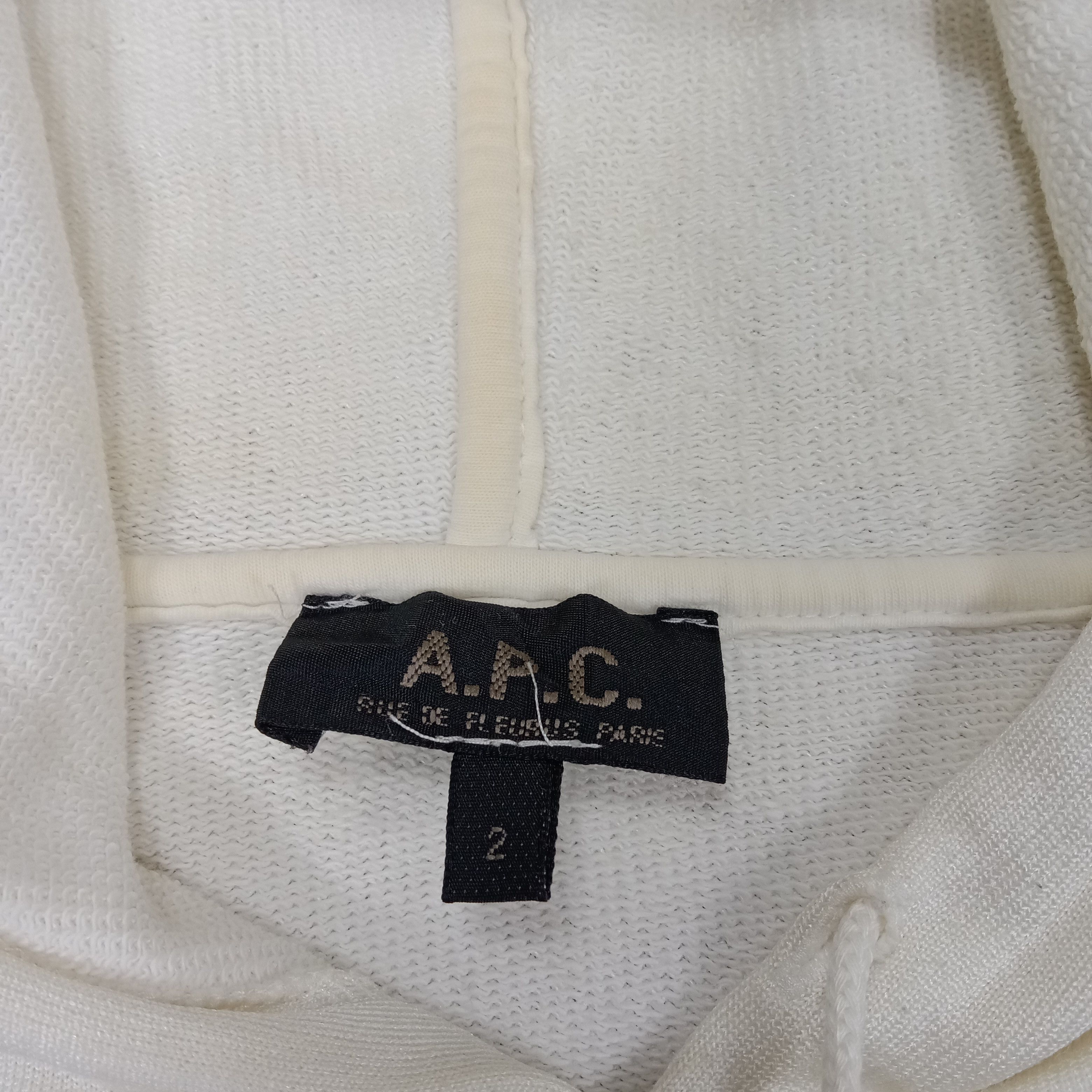 APC University Of Nowhere Center Design Hoodies