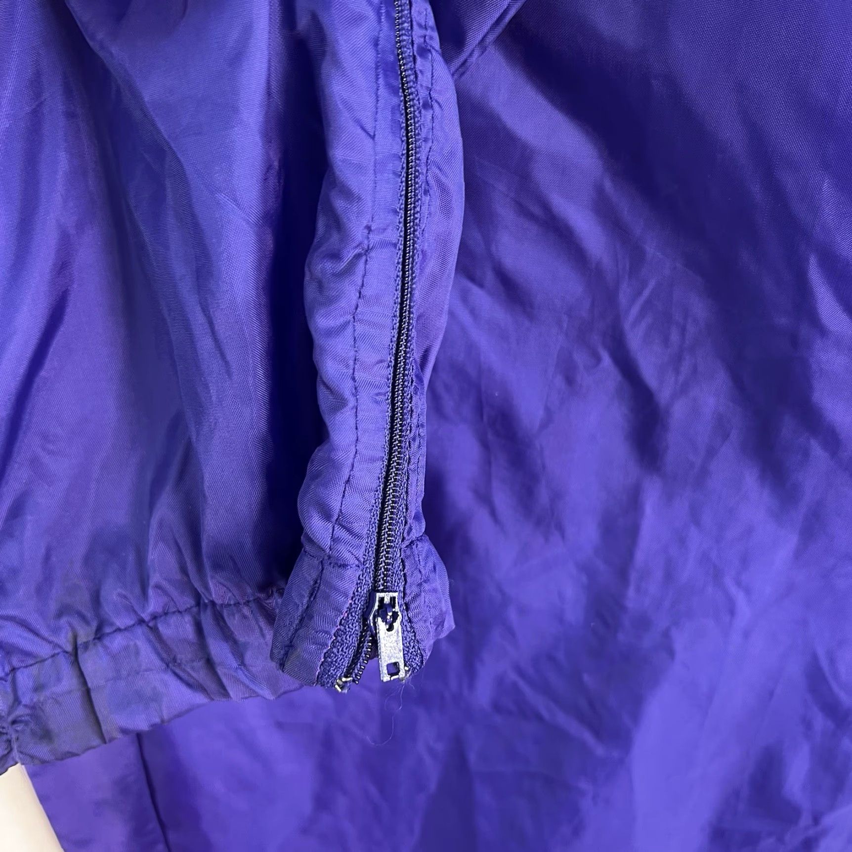 Jordache Vintage Jordache Activewear Pants Men XL Tapered Track Pants Purple 80s 90s Nylon Pockets Size US 36 / EU 52 - 5 Thumbnail