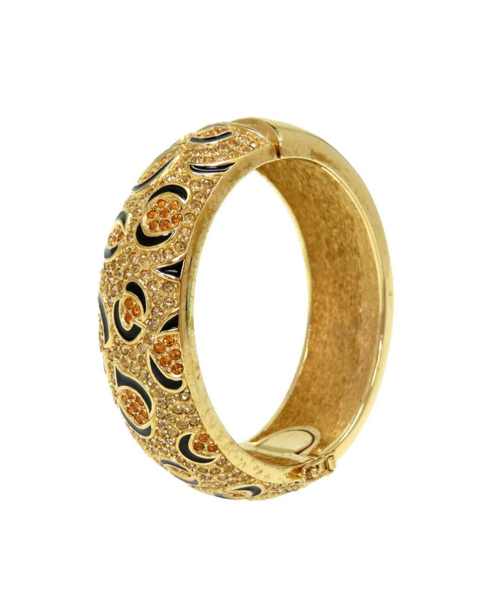image of Dior Gold Metal Bracelet, Women's
