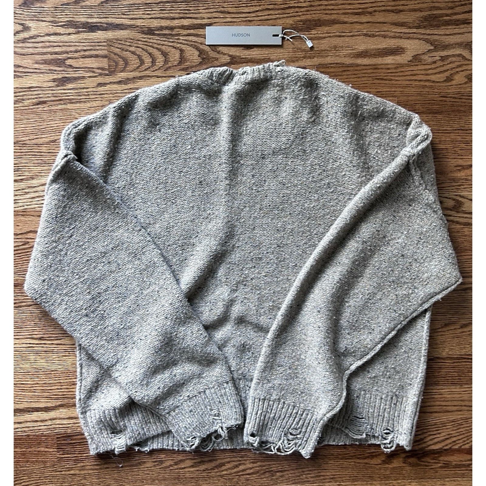 Hudson Hudson Crewneck Size L RRP 235$ Size US L / EU 52-54 / 3 - 3 Thumbnail