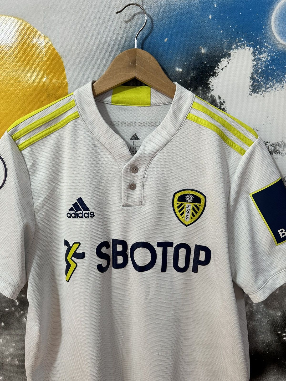 Adidas Adidas Leeds United Home Jersey 2021/2022 Size US L / EU 52-54 / 3 - 4 Thumbnail