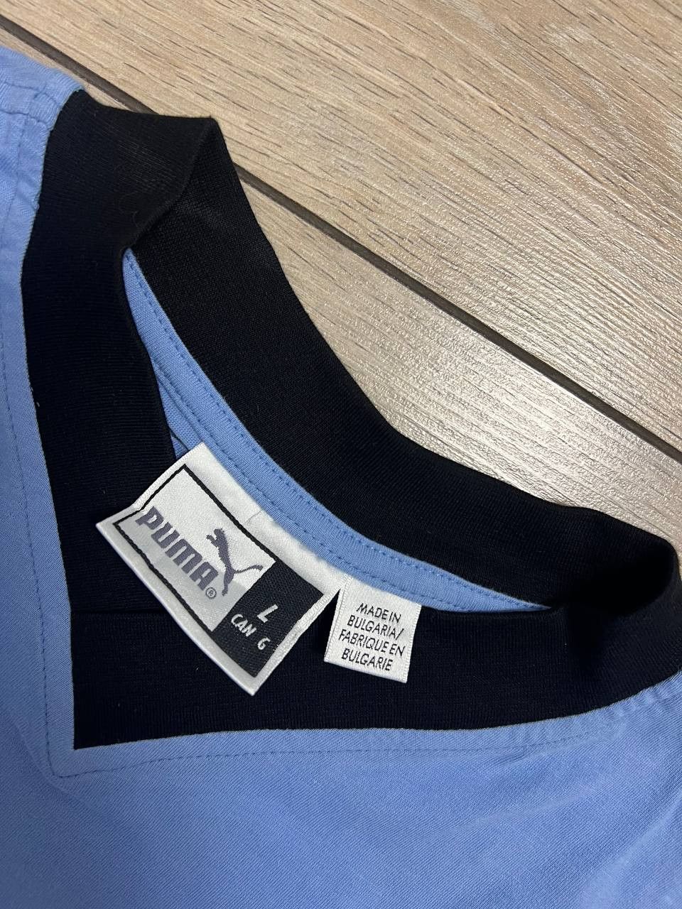 Puma Puma Vintage Street Soccer T-shirt Blue sz L Credit Suisse Size US L / EU 52-54 / 3 - 5 Thumbnail