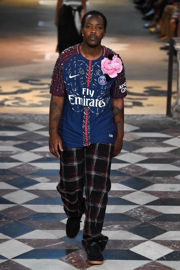 Other KOCHE 2018SS Look 32 PSG Crystal Bijoux Game Shirt Size US XL / EU 56 / 4 - 2 Thumbnail