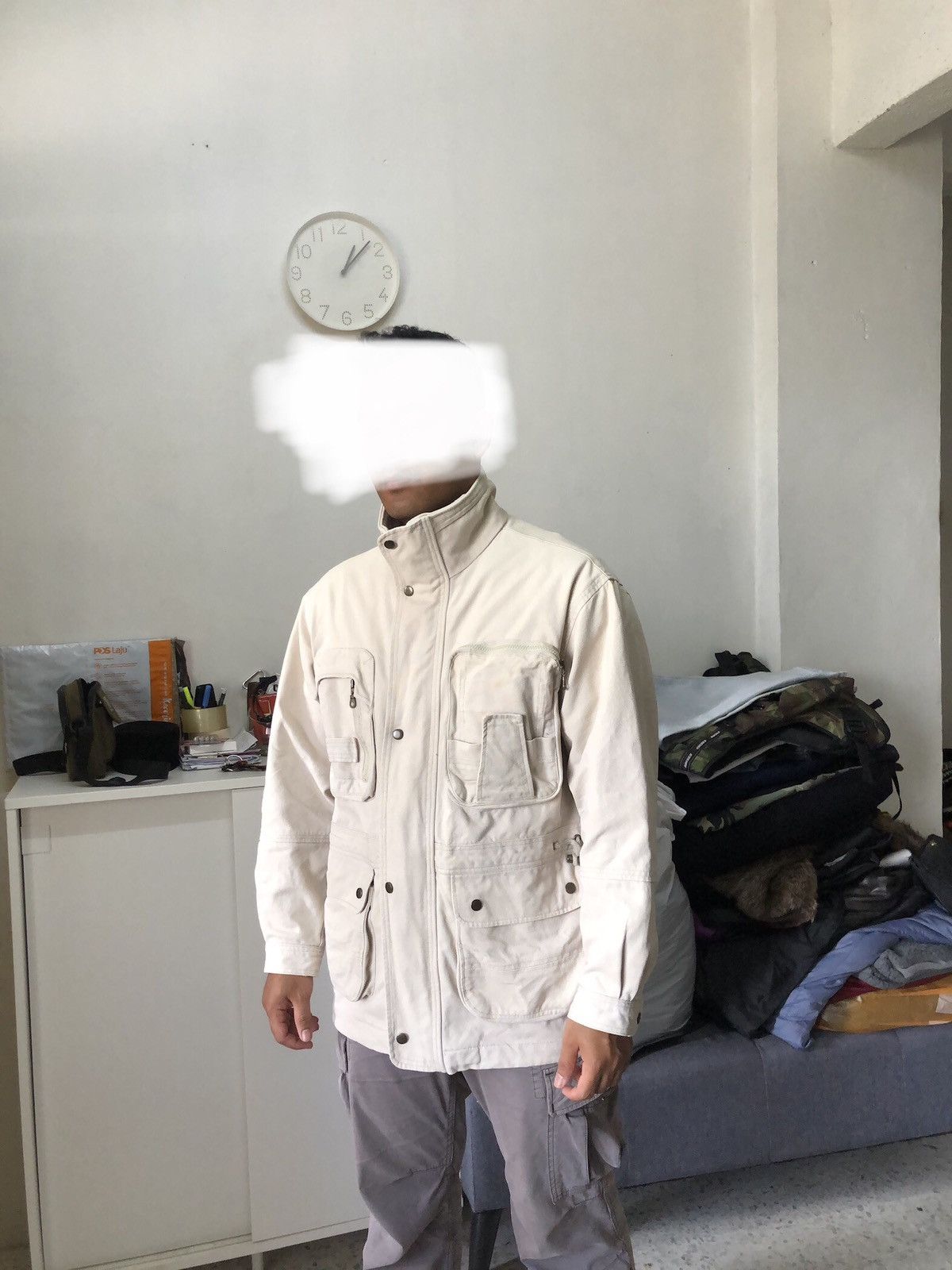 Japanese Brand Korean Designer❗️St.Next Chore Tactical Multipocket Jacket Size US XL / EU 56 / 4 - 13 Thumbnail