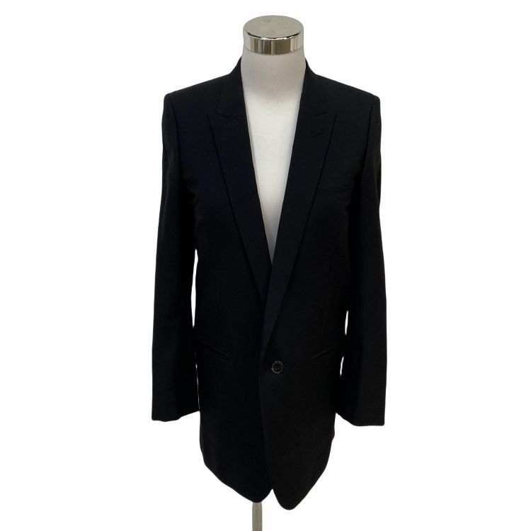 Saint Laurent Paris Saint Laurent Wool Single-Breasted Blazer Size 34 Size XS / US 0-2 / IT 36-38 - 1 Thumbnail