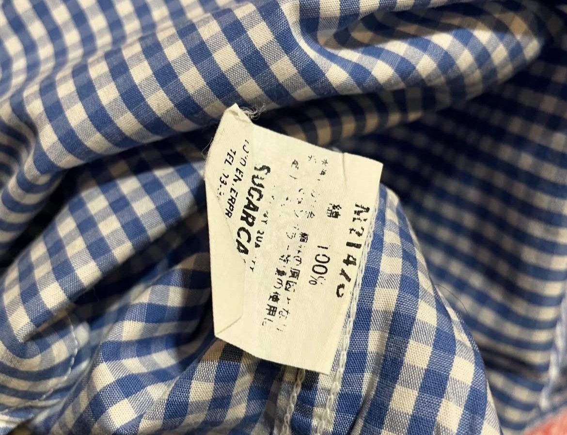 Sugar Cane 2000s Sugar Cane Toyo Enterprise Gingham Check Western Shirt Size US M / EU 48-50 / 2 - 9 Thumbnail