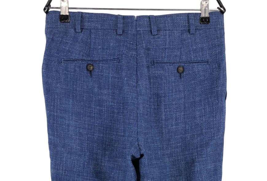 Suitsupply Brescia Wool Silk Linen Formal Trousers Size 23 - W30 L31 Size 36S - 4 Thumbnail
