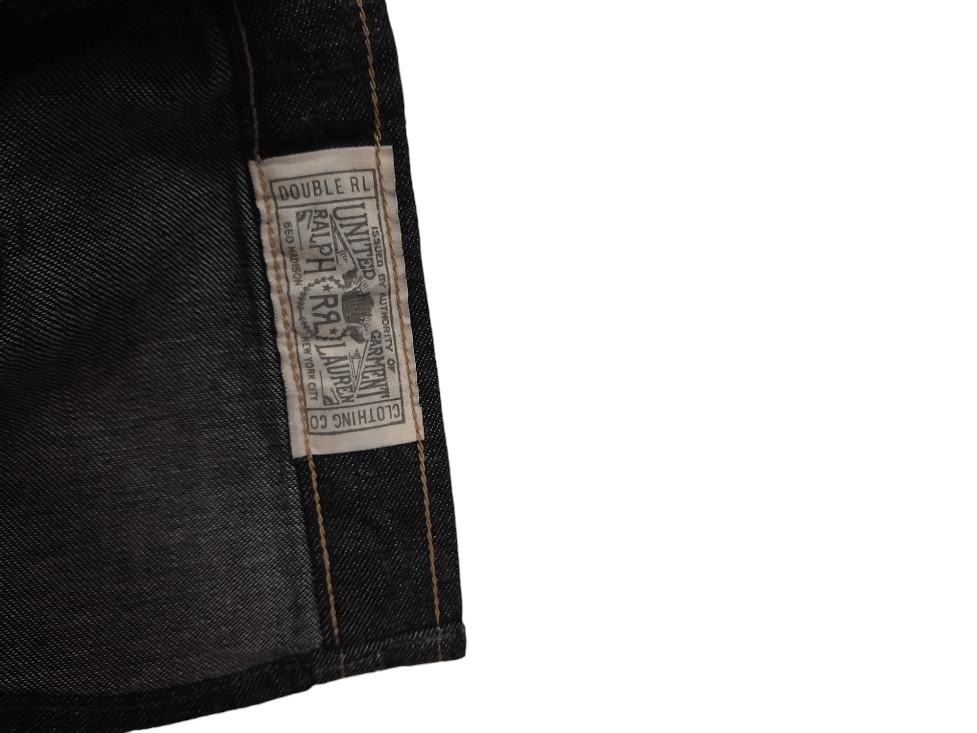RRL Ralph Lauren RRL Ralph Lauren Buffalo Denim Shirt (F353) Size US XS / EU 42 / 0 - 8 Thumbnail