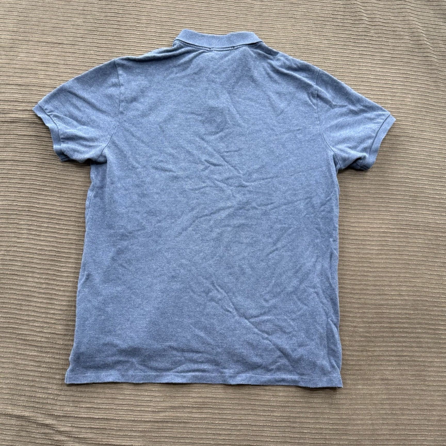 Ralph Lauren Polo Ralph Lauren Polo Shirt Men XL Blue Cotton Preppy Casual Golf Tennis Shirt Polo Size US XL / EU 56 / 4 - 2 Thumbnail