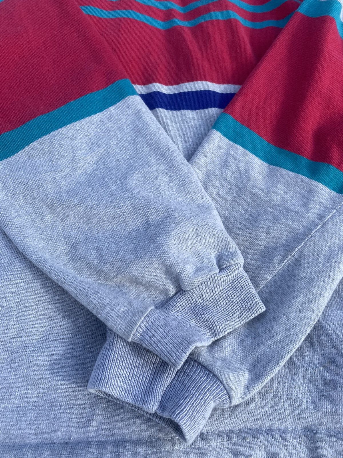 Gant × Vintage VINTAGE Longsleeve Striped Rugby Size US M / EU 48-50 / 2 - 4 Thumbnail
