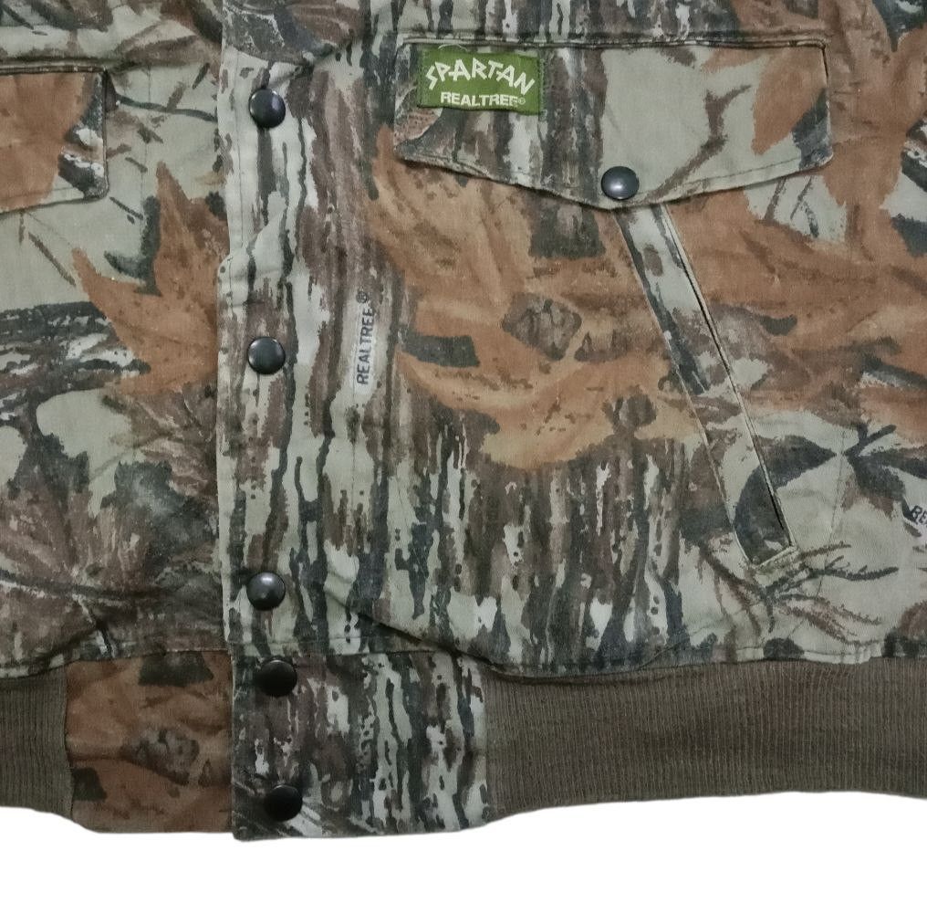 Realtree Vintage Spartan Realtree Camo Bomber Jacket Size US XL / EU 56 / 4 - 6 Thumbnail