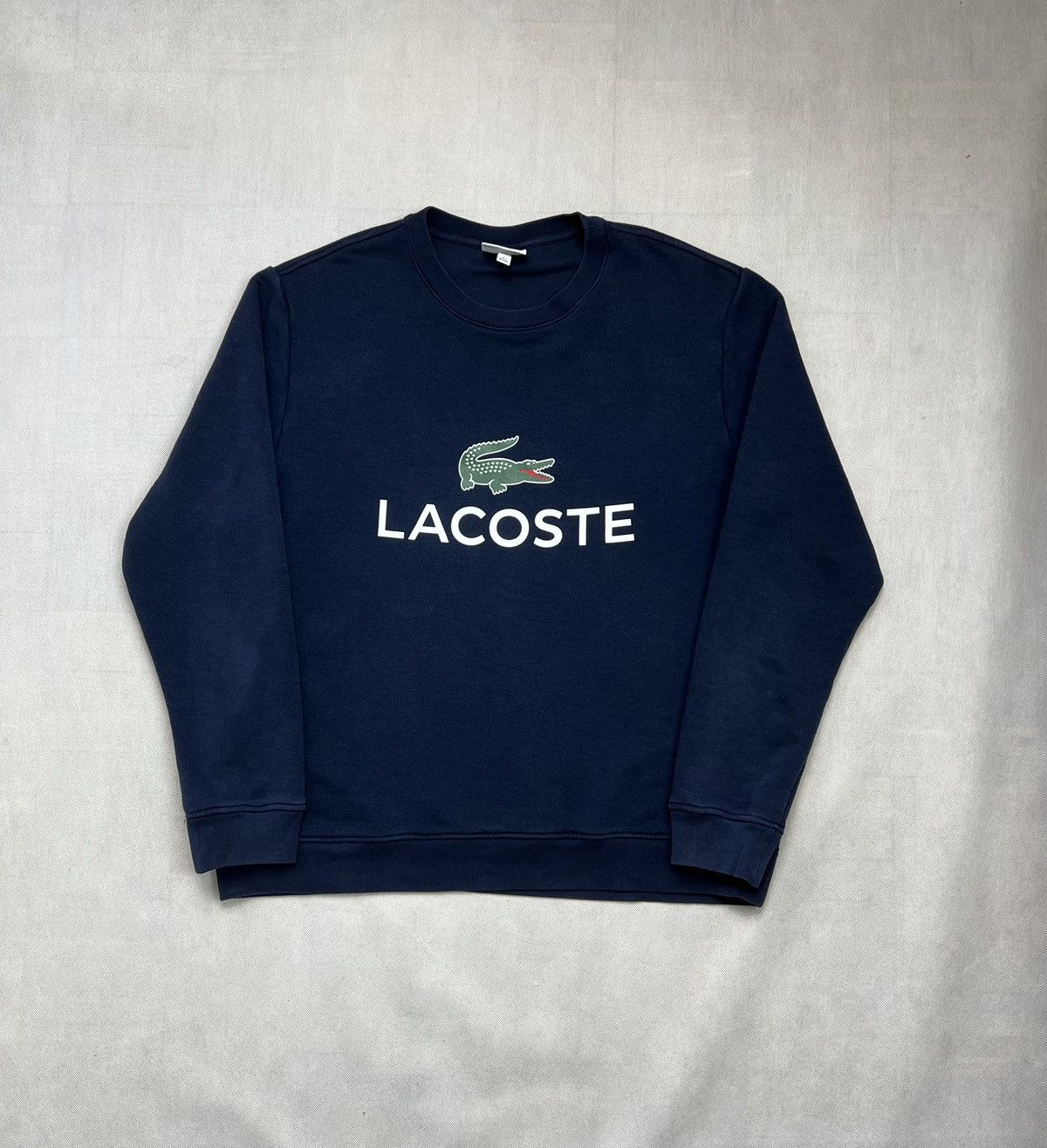 Lacoste Sweatshirt Lacoste Big Logo New Collection Size US XXL / EU 58 / 5 - 1 Thumbnail