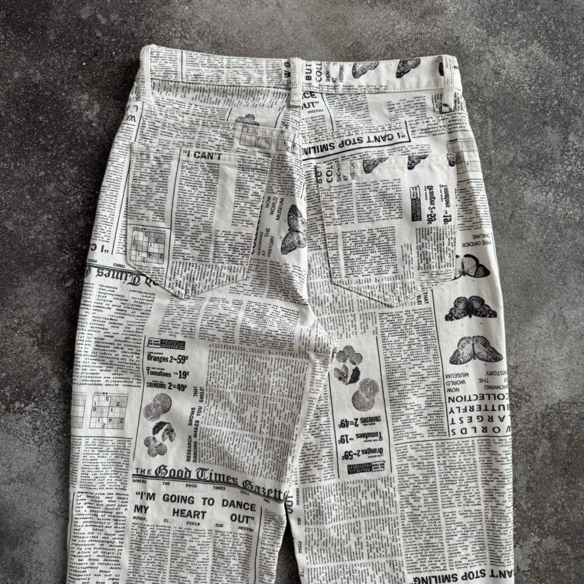 20471120 × Japanese Brand Gazette Printed Y2K Vintage Pants (inspired John galliano) Size 27" / US 4 / IT 40 - 12 Thumbnail