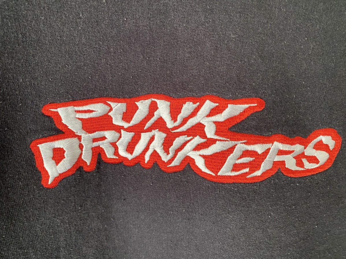Japanese Brand 2000s Punk Drunker Japan embroidered logo hoodie Size US M / EU 48-50 / 2 - 6 Thumbnail
