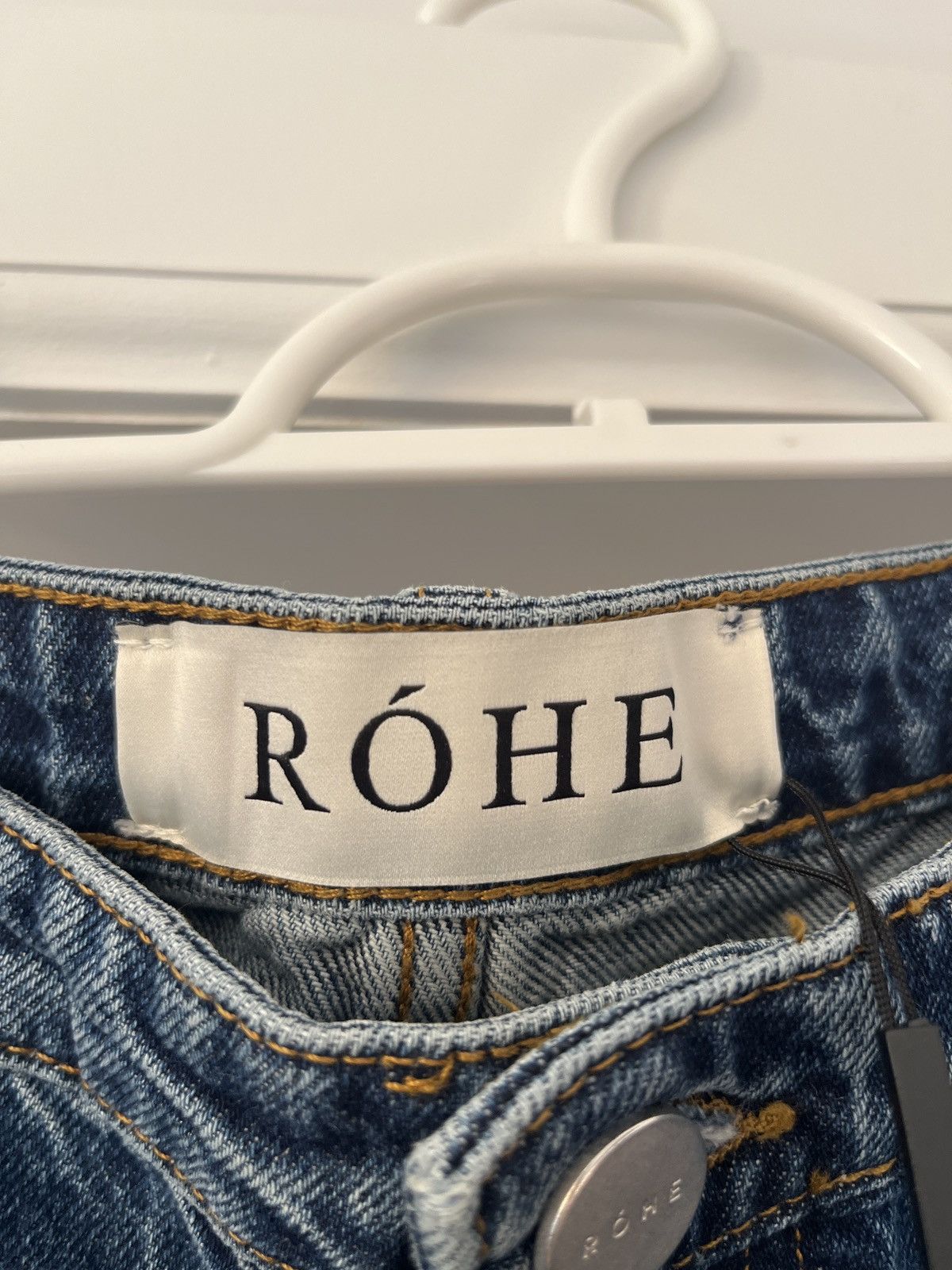 Rohe Rohe Tapered Leg Denim Pants Size US 34 / EU 50 - 4 Thumbnail