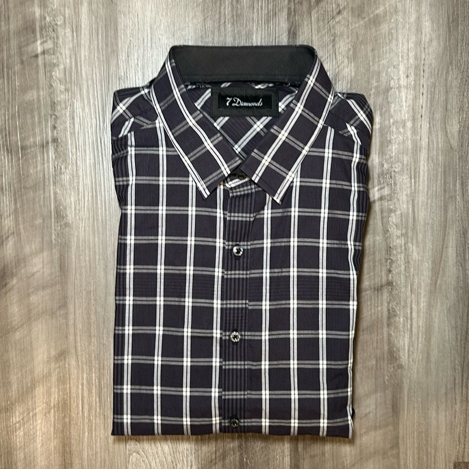 7Diamonds 7 Diamonds Fit The Truth Long Sleeve Button Down - XL Size US XL / EU 56 / 4 - 1 Thumbnail