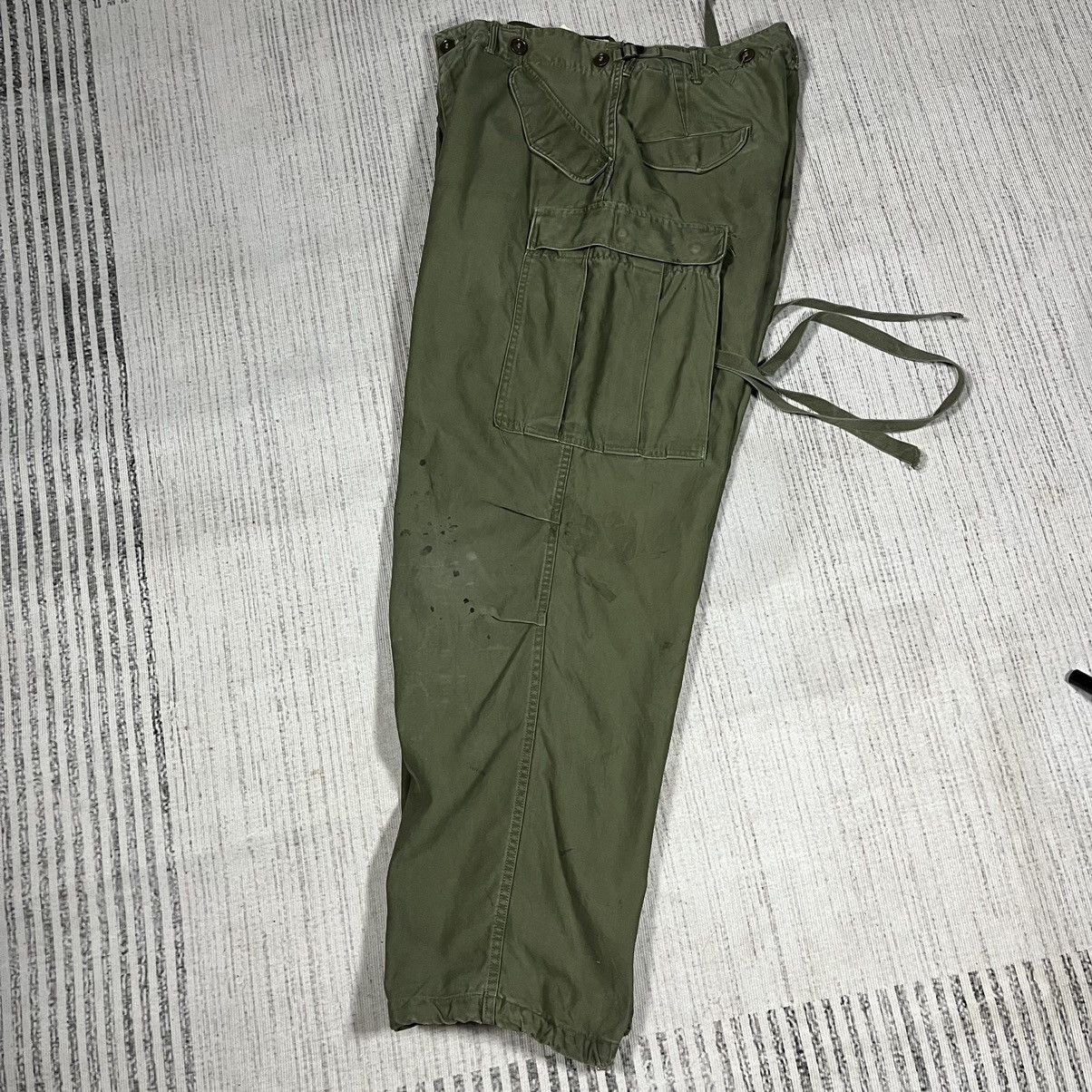 Vintage OG 50s U.S Army Fulton Trouser M-1951 Size US 35 - 15 Thumbnail