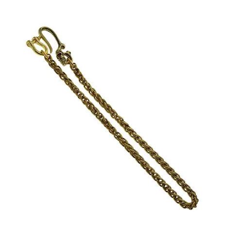 Other Skull Head + 6mm wheat snake Pant chain Size ONE SIZE - 2 Thumbnail