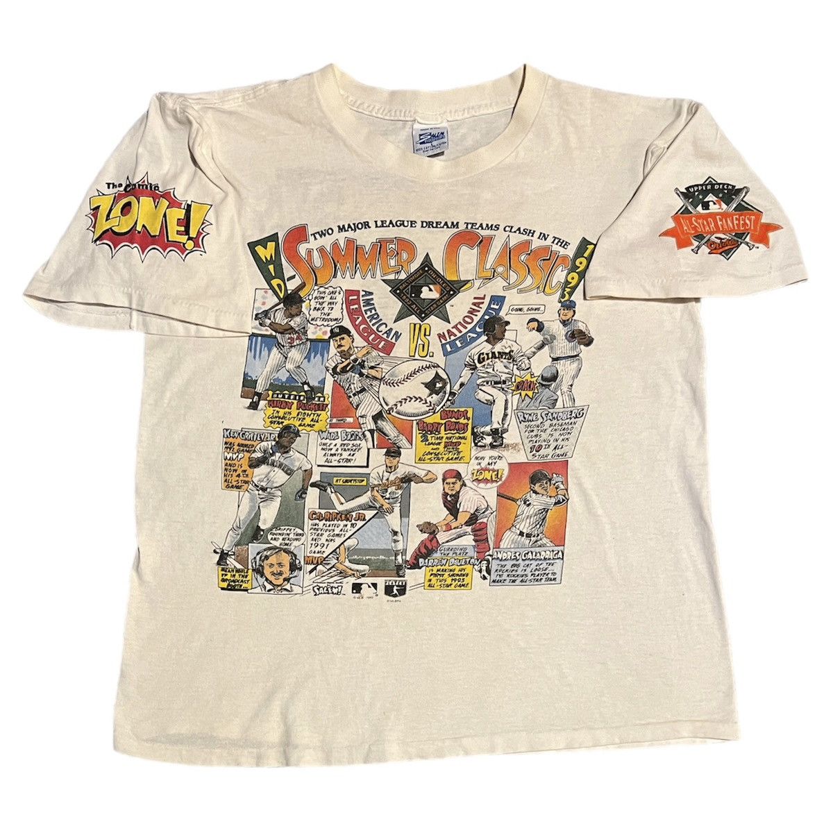 Salem Sportswear 90s Mid Summer Classic / Fan Fest / All Star Game T-Shirt Size US L / EU 52-54 / 3 - 1 Thumbnail