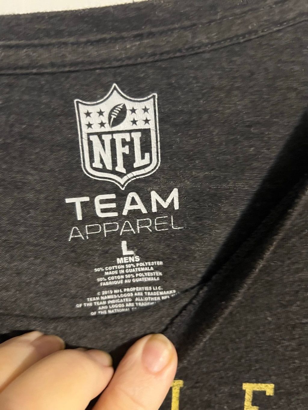 NFL Men's NFL Team Apparel New Orleans Saints Tee L Size US L / EU 52-54 / 3 - 3 Thumbnail