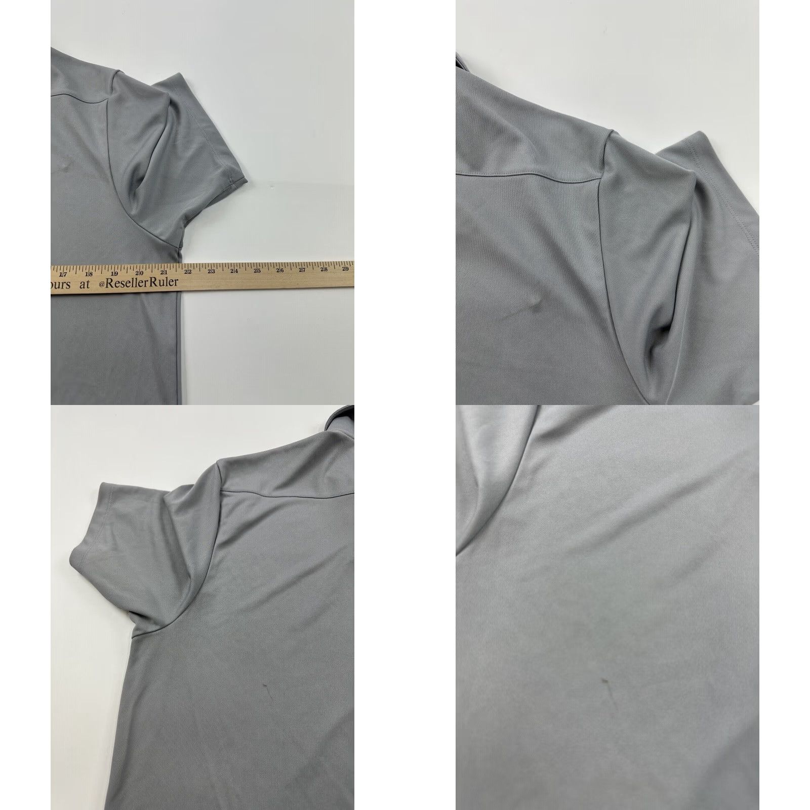Adidas Adidas Shirt Mens Large Gray Golf Polo Pullover Short Sleeve Size US L / EU 52-54 / 3 - 8 Thumbnail