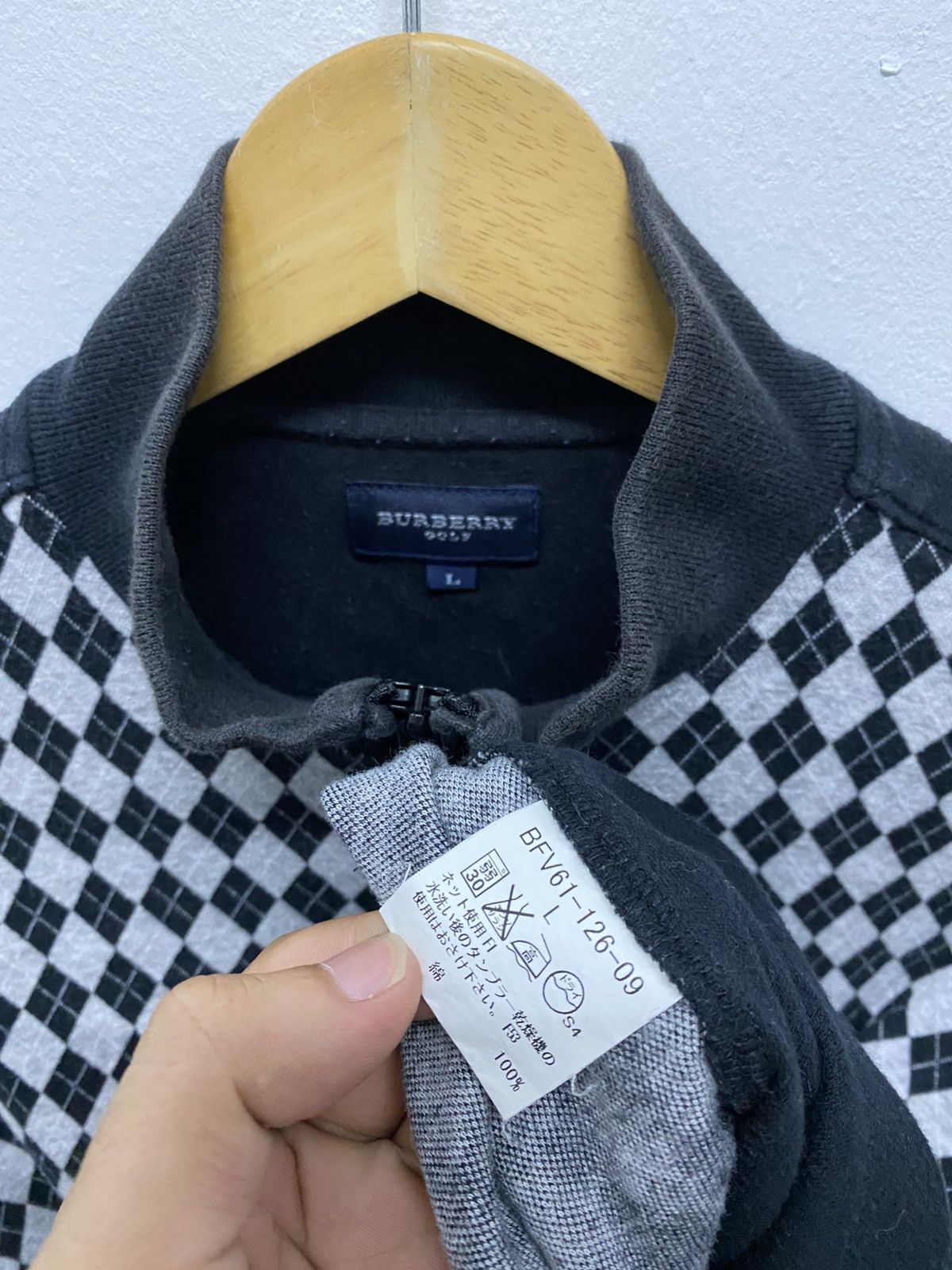 Burberry Burberry Golf Half Zipper Long Sleeve Tee Size US L / EU 52-54 / 3 - 7 Thumbnail